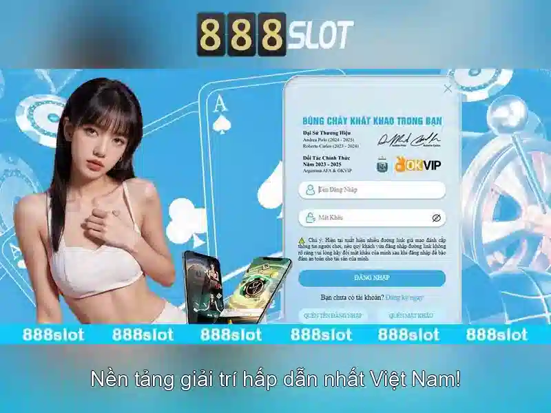 Các bước đăng nhập vào 888SLOT