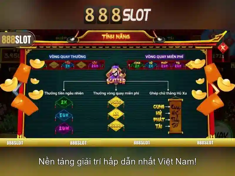 888SLOT nhà cái slot đa dạng