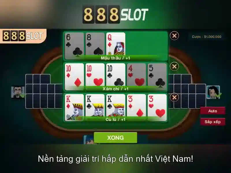 Trải Nghiệm Slot Đỉnh Cao Tại 888SLOT